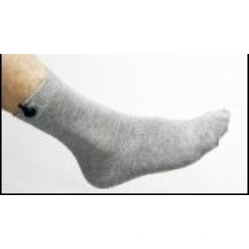 Electrode Sock Use with Tens/EMS Device for Pain Relief